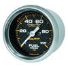 AutoMeter 4763 | Autometer Carbon Fiber 52mm 100 PSI Electronic Fuel Pressure Gauge Alternate Image 3