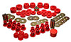 Energy Suspension 5.18101r | 85-92 VW Golf/GTI/Jetta / 72-93 Dodge Ramcharger Red Hyper-flex Master Bushing Set; 1985-1992 Alternate Image 1