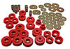 Energy Suspension 3.4138r | 65-70 Impala/Caprice Red Body Mount Set; 1965-1970 Alternate Image 3