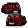 ANZO 321350 | 1994-1998 Ford Mustang Taillight Dark Red Lens (OE Style); 1994-1998 Alternate Image 2