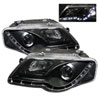 SPYDER 5012326 | Spyder Volkswagen Passat B6 DRL LED Projector Headlights - Black - (PRO-YD-VP06-DRL-BK); 2006-2008 Alternate Image 1