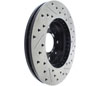 Stoptech 127.40023R | StopTech Honda CRX Sport Drilled/Slotted Rotor, Front Right; 1990-1991 Alternate Image 4