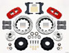 Wilwood 140-13692-dr | AERO6 Front Hub Kit 14.00 Drilled-Red Chevy C-10 60-87 CPP Drop Spindle; 1960-1987 Alternate Image 1