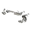 MBRP s7039al | 16-19 Chevrolet Camaro V6 2.5in AL NPP Dual Axle Back Exhaust w/ 4in Quad Dual Wall Tips; 2015-2016 Alternate Image 2