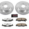 PowerStop k1563-26 | Power Stop 04-09 Cadillac XLR Rear Z26 Street Warrior Brake Kit; 2004-2009 Alternate Image 2