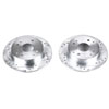 PowerStop jbr799xpr | Power Stop 98-99 Acura CL Rear Evolution Drilled & Slotted Rotors - Pair; 1998-1999 Alternate Image 2