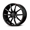 Versus wt1x38ea8j | VT125S 18X9.5 +38 5-114.3 Super Dark Gunmetal/MC/RAP (Red Clear) Alternate Image 1