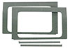 DEI 50174 | 18-23 Jeep Wrangler JL 4-Door Boom Mat Rear Side Window Trim - 4 Piece - Gray; 2018-2023 Alternate Image 3