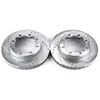 PowerStop ar8242xpr | Power Stop 94-99 Chevrolet K1500 Suburban Front Evolution Drilled & Slotted Rotors - Pair; 1994-1999 Alternate Image 1