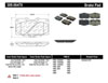 Stoptech 309.06470 | StopTech Sport Brake Pads Nissan 300ZX, Front; 1990-1996 Alternate Image 1