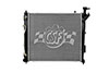 CSF 3614 | 17-18 Hyundai Santa Fe Sport OEM Plastic Radiator; 2017-2018 Alternate Image 1