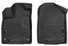 Husky Liners 55491 | 19-21 Honda Passport / 16-21 Honda Pilot X-act Contour Series Front Floor Liners Black; 2019-2021 Alternate Image 1