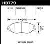 Hawk Performance HB779N.740 | Hawk 13-17 Volkswagen CC HP+ Front Brake Pads; 2013-2017 Alternate Image 1