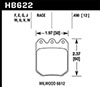 Hawk Performance hb622u.490 | Hawk Wilwood DLS 6812 DTC-70 Brake Pads Alternate Image 2