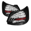 SPYDER 5037640 | Spyder Toyota Yaris 4Dr LED Tail Lights - Black - (ALT-YD-TYA074D-LED-BK); 2007-2009 Alternate Image 1