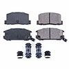 PowerStop 17657 | Power Stop 91-95 Toyota MR2 Rear Z17 Evolution Ceramic Brake Pads w/Hardware; 1991-1995 Alternate Image 1