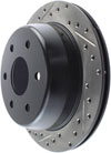 Stoptech 127.66041R | StopTech GMC Sierra 1500 Classic Sport Drilled/Slotted Rotor, Rear Right; 2007-2007 Alternate Image 4