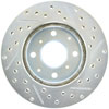 Stoptech 227.40023R | StopTech Honda CRX Select Sport Drilled/Slotted Rotor, Front Right; 1990-1991 Alternate Image 5