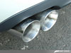 AWE Tuning 3020-42010 | Audi B7 S4 Track Edition Exhaust - Polished Silver Tips; 2006-2008 Alternate Image 2