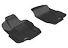 3D Maxpider l1mb00811509 | 3D MAXpider 2006-2011 Mercedes-Benz ML-Class/GL-Class W164/X164 Kagu 1st Row Floormat - Black; 2006-2011 Alternate Image 1