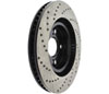 Stoptech 128.44146L | StopTech Pontiac Vibe Sport Cross Drilled Brake Rotor, Front Left; 2009-2010 Alternate Image 7