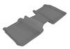 3D Maxpider l1fr02121501 | 3D MAXpider 2009-2019 Ford Flex Kagu 2nd Row Floormats - Gray; 2009-2019 Alternate Image 1