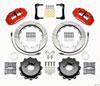 Wilwood 140-12871-r | Narrow Superlite 4R Rear Kit 12.88in Red 2012-Up Toyota / Scion FRS w/Lines; 2012-2021 Alternate Image 1