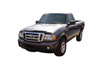 AVS 322021 | 04-12 Ford Ranger Aeroskin Low Profile Acrylic Hood Shield - Smoke; 2004-2012 Alternate Image 2