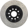 Stoptech 127.33099R | StopTech Volkswagen Tiguan Sport Drilled/Slotted Rotor, Rear Right; 2009-2010 Alternate Image 3