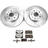 PowerStop k7882-26 | Power Stop 16-18 Cadillac CT6 Front Z26 Street Warrior Brake Kit; 2016-2018 Alternate Image 2