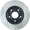 Stoptech 127.40056R | StopTech Honda CR-Z Sport Drilled/Slotted Rotor, Front Right; 2011-2015 Alternate Image 5