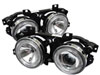 SPYDER 5008732 | Spyder BMW E34 5-Series / BMW E32 7-Series (not Fit 750) Projector Headlights- Chrome - (PRO-YD-BMWE34-HL-C); 1988-1992 Alternate Image 2