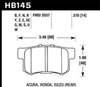 Hawk Performance HB145W.570 | Hawk Acura / Honda / Suzuki DTC-30 Race Rear Brake Pads; 2002-2015 Alternate Image 2