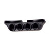 AutoMeter 18018 | Autometer 99-04 Ford Super Duty / 03-07 Dodge Ram Black Quad Overhead Console Pod; 1999-2004 Alternate Image 1