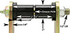 Rockjock ce-9034 | RockJock 76-86 CJ HD Leaf Spring Shackles Rear w/ Urethane Bushings HD Greasable Bolts Pair; 1976-1986 Alternate Image 2