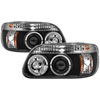 SPYDER 5010131 | Spyder Ford Explorer 1PC ( Non Sport and Sport Trac Model ) Halo Projector Headlights - Black - (PRO-YD-FEXP95-HL-1PC-BK); 1995-2001 Alternate Image 2