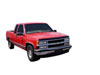 AVS 322014 | 88-99 Chevy CK Aeroskin Low Profile Acrylic Hood Shield - Smoke; 1988-1999 Alternate Image 1