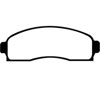 EBC ud833 | 03-06 Chevrolet Equinox 3.4 Ultimax2 Front Brake Pads; 2003-2006 Alternate Image 1