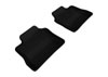 3D Maxpider l1po00621509 | 3D MAXpider 2010-2016 Porsche Panamera Kagu 2nd Row Floormats - Black; 2010-2016 Alternate Image 1