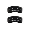 MGP 18031SPXPRD | 4 Caliper Covers Engraved Front Pontiac Engraved Rear GXP Red finish silver ch; 2004-2005 Alternate Image 3