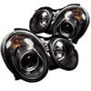 SPYDER 5011176 | Spyder Mercedes Benz Clk Halo Projector Headlights - Black - (PRO-YD-MBCLK98-HL-BK); 1998-2002 Alternate Image 5