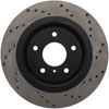 Stoptech 128.42080L | StopTech Infiniti EX37 Sport Cross Drilled Brake Rotor, Front Left; 2013-2013 Alternate Image 4