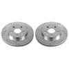 PowerStop ar82134xpr | Power Stop 11-16 Buick LaCrosse Front Evolution Drilled & Slotted Rotors - Pair; 2011-2016 Alternate Image 1