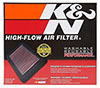 K&N Engineering 335017 | K&N Replacement Panel Air Filter for Toyota 2014 Tundra 4.6L/5.7L/ 2014 Sequoia 5.7L V8; 2014-2014 Alternate Image 11