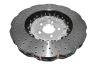 DBA 53002wslvxd | 14-18 Audi RS7 (w/Iron Rotors) Front 5000 Series Cross Drilled Rotor w/Silver Hat; 2014-2018 Alternate Image 2