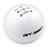 Ford Racing M-7213-M8SW | Ford Performance GT350 Shift Knob 6-Speed - White Alternate Image 1