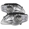 SPYDER 9025570 | Xtune Volkswagen Passat 06-10 (Halogen Only) Projector Headlights Chrome HD-JH-VWPAT06-C; 2006-2010 Alternate Image 1