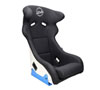 NRG frp-600wt | FRP Bucket Seat - White Finish with Arrow Embroidery And Blue Side Mount Bracket Alternate Image 3