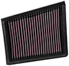 K&N Engineering 333057 | K&N 2016 Renault Megane IV L4-1.5L DSL Replacement Drop In Air Filter Alternate Image 3