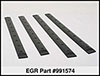 EGR 991574 | Double Cab Front 41.5in Rear 28in Bolt-On Look Body Side Moldings (991574) Alternate Image 4